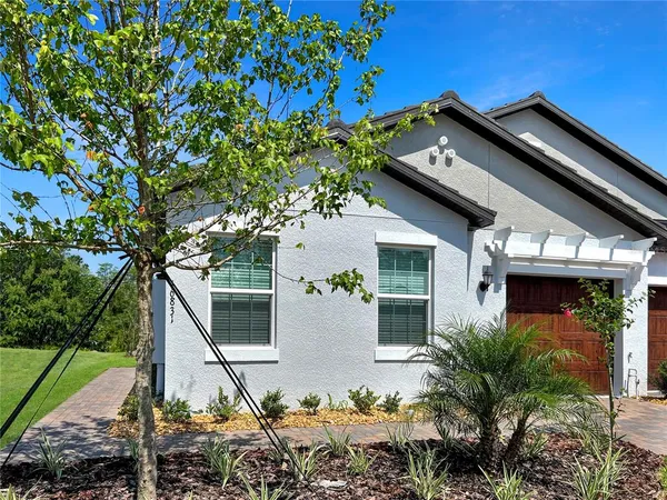 a view of house with outdoor space