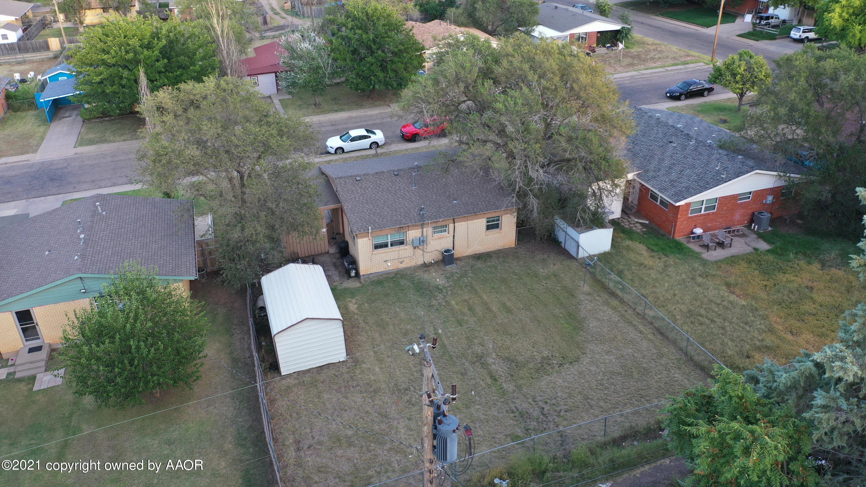 2816 Royal Road Amarillo, TX 79106 - Photo 10 of 10 Backyard