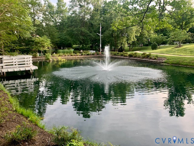 15919 Hampton Summit Drive Chesterfield, VA 23832 - Photo 40 of 42 a view of a lake with a house in the background