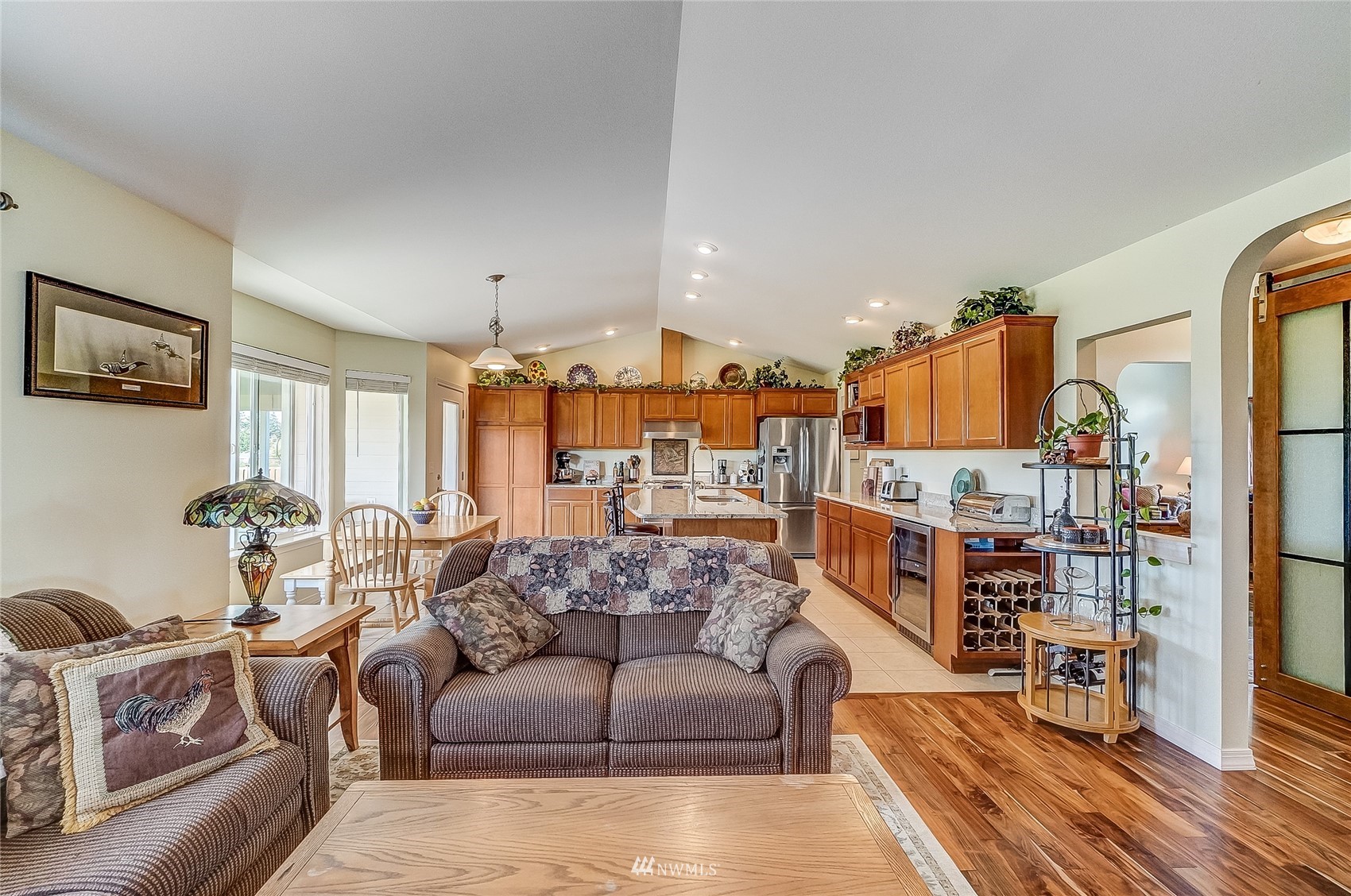18039 Wild Violet Lane Southwest Rochester, WA 98579 - Photo 22 of 40 a living room with furniture and a couch