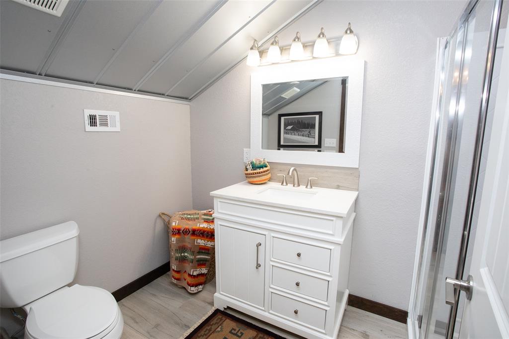 1982 Rocky Mound Road Graham, TX 76450 - Photo 23 of 35 Bath upstairs with shower.