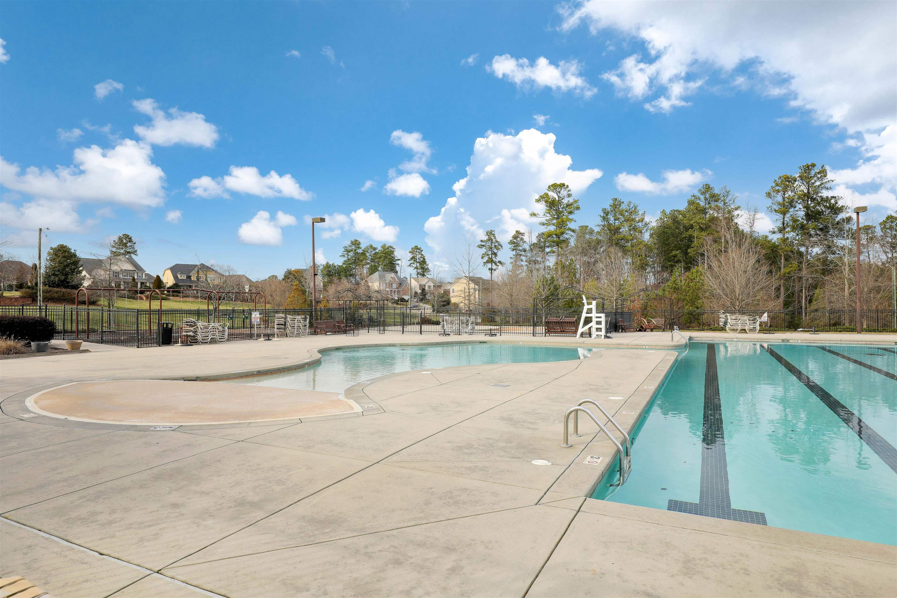 3413 Flat River Drive Durham, NC 27703 - Photo 40 of 40 a view of swimming pool