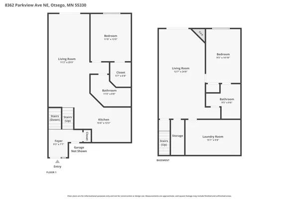 $260,000 | 8362 Parkview Avenue Northeast, Otsego, MN 55330