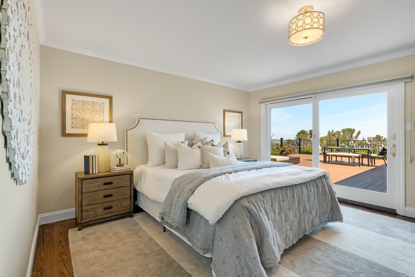 1270 Roble Road Millbrae, CA 94030 - Photo 18 of 35 a bedroom with a bed and a window