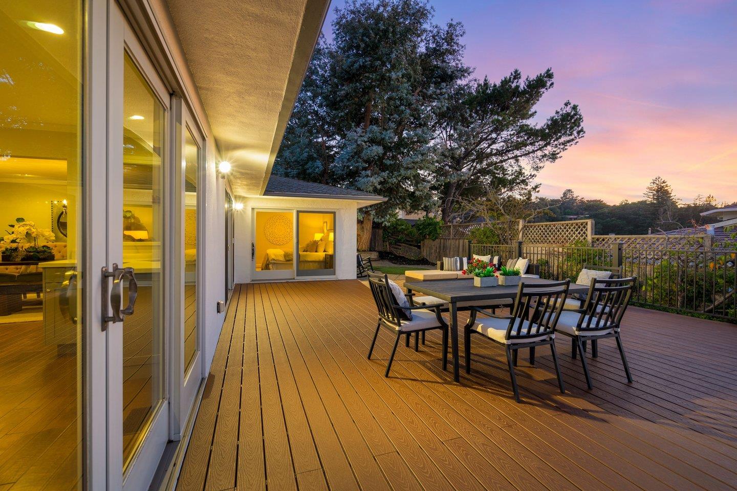1270 Roble Road Millbrae, CA 94030 - Photo 31 of 35 a view of a patio with a table and chairs