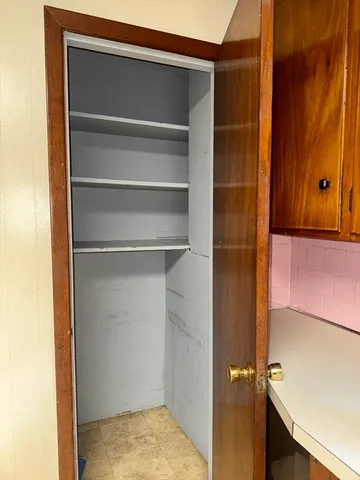 a view of walk in closet