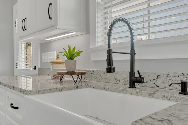 a bath tub with a sink