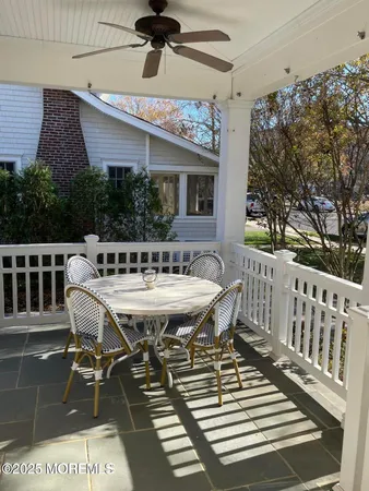 a front view of a house with a porch