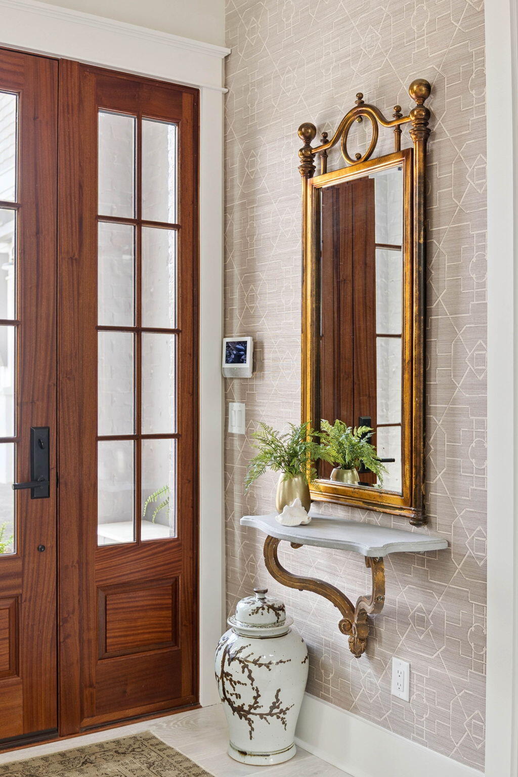 125 Golfridge Dr Inlet Beach Inlet Beach, FL 32461 - Photo 4 of 110 a bathroom with a sink and a mirror
