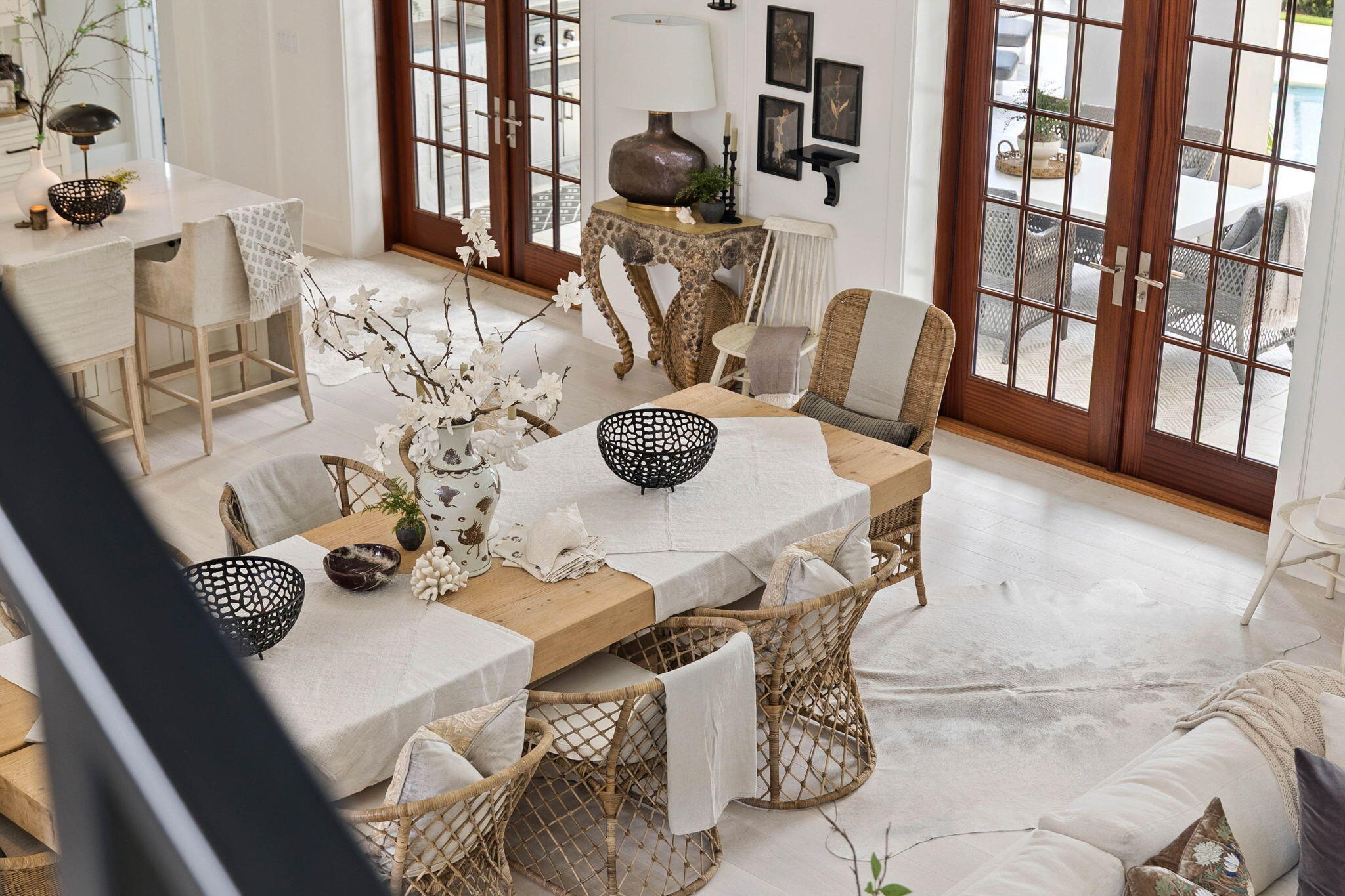 125 Golfridge Dr Inlet Beach Inlet Beach, FL 32461 - Photo 56 of 110 a view of a dining room with furniture and wooden floor