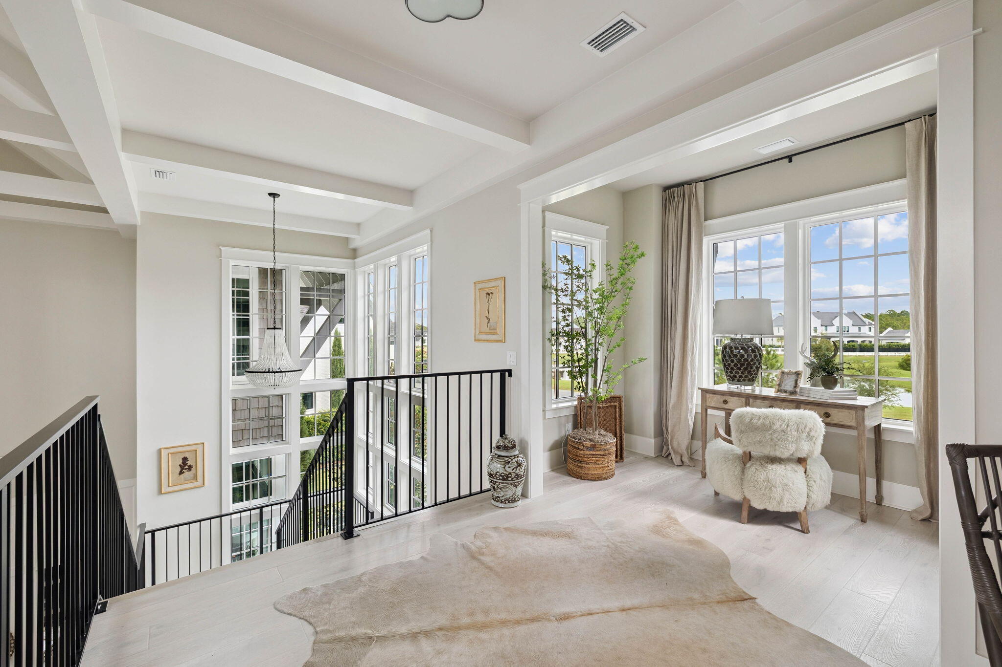125 Golfridge Dr Inlet Beach Inlet Beach, FL 32461 - Photo 61 of 110 a view of a livingroom with furniture and floor to ceiling window