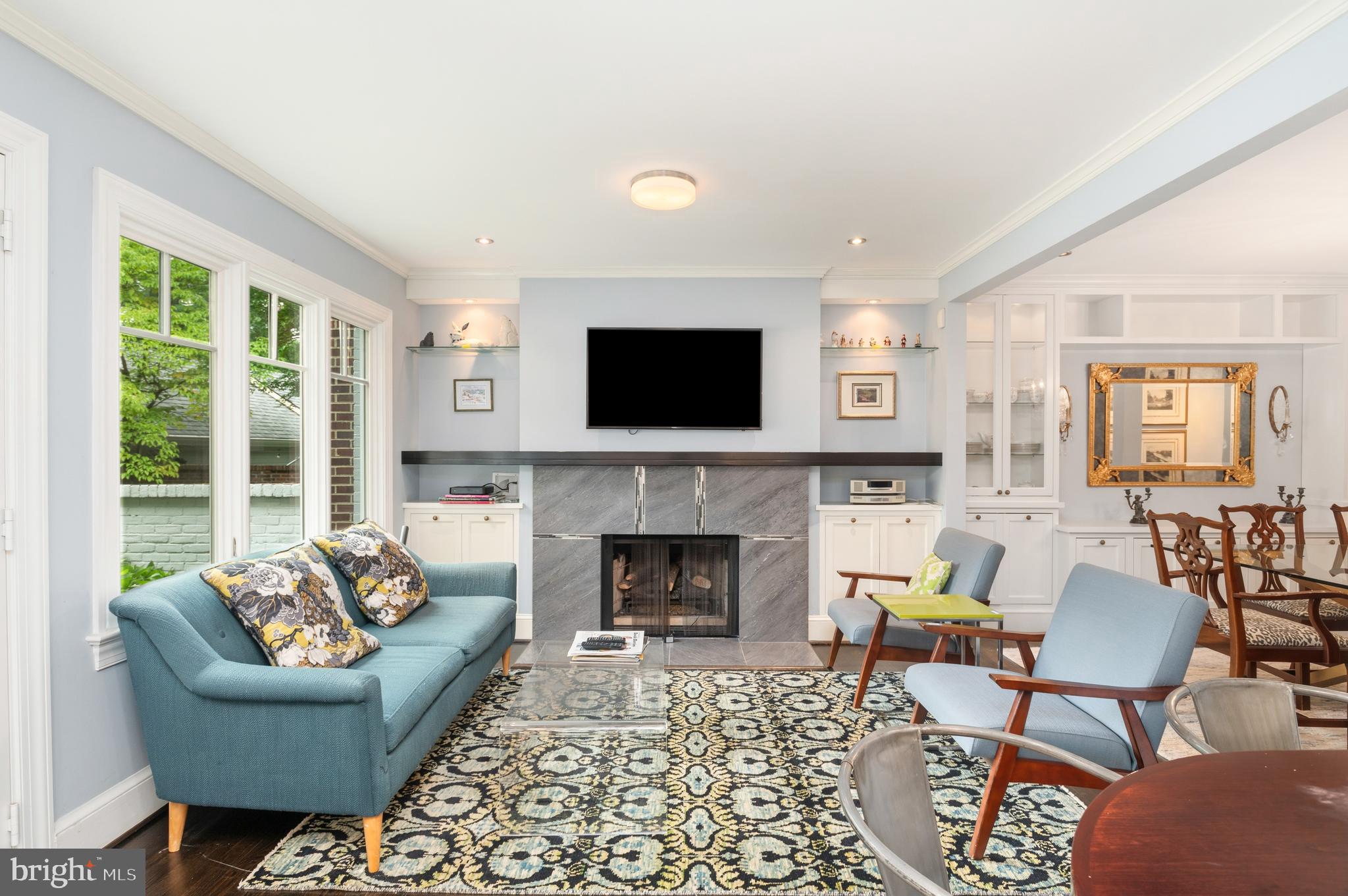 Family Room with Gas Fireplace