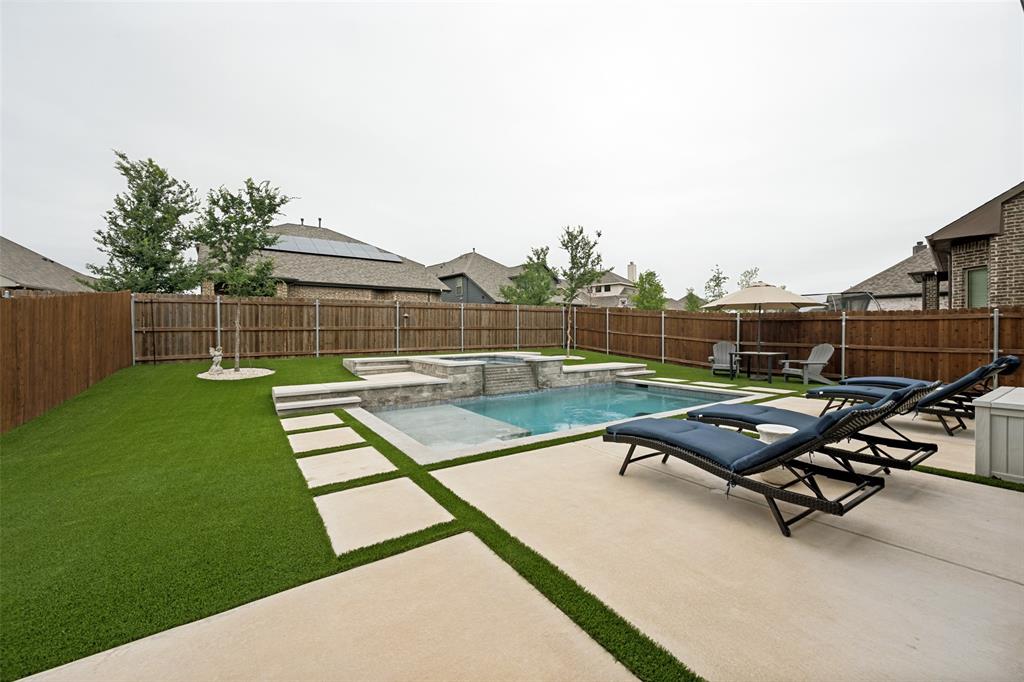 2508 Henley Way Mansfield, TX 76084 - Photo 2 of 25 a view of a terrace with chairs