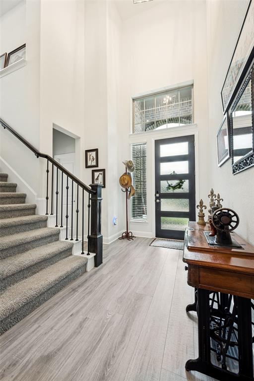 2508 Henley Way Mansfield, TX 76084 - Photo 6 of 25 a view of a livingroom with furniture and staircase
