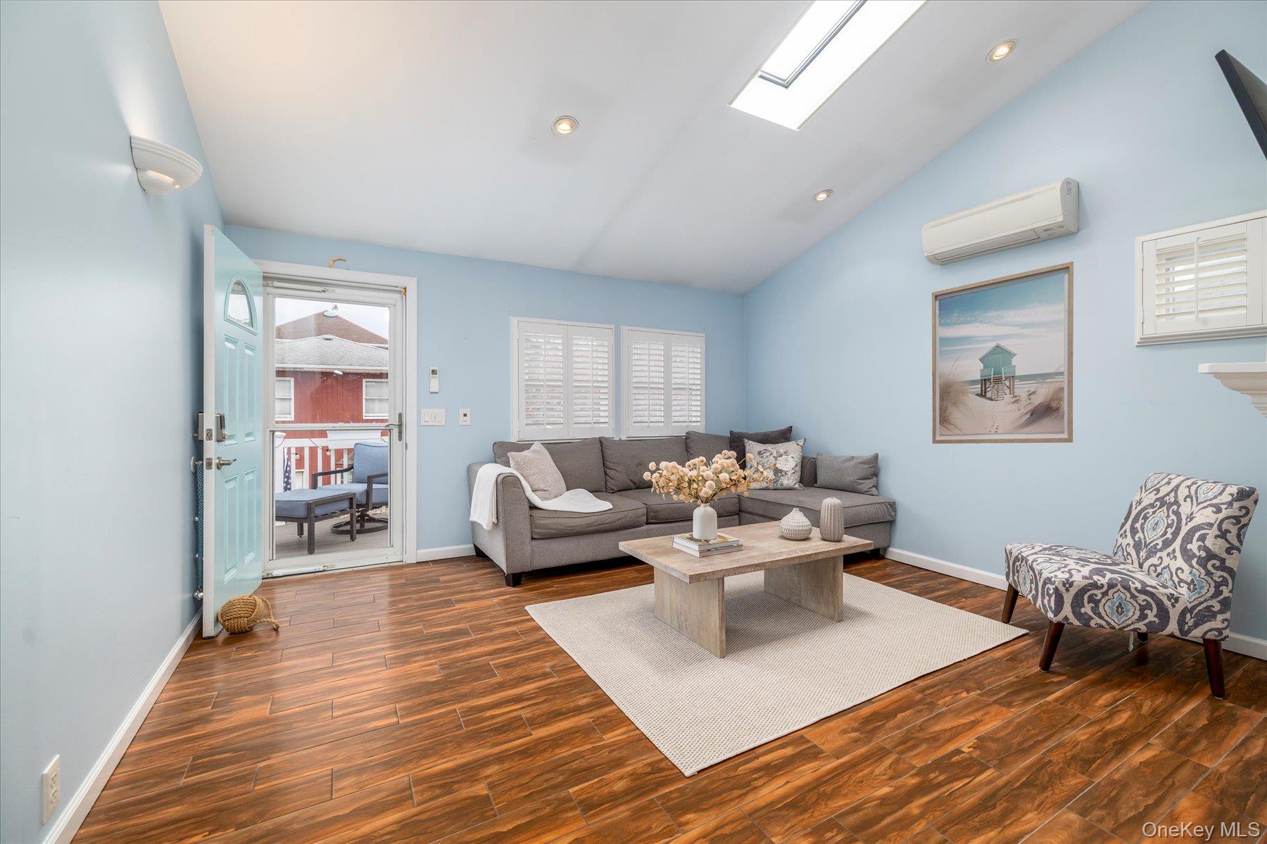 35 Nebraska Street Long Beach, NY 11561 - Photo 4 of 24 Open Living Room with Skylight