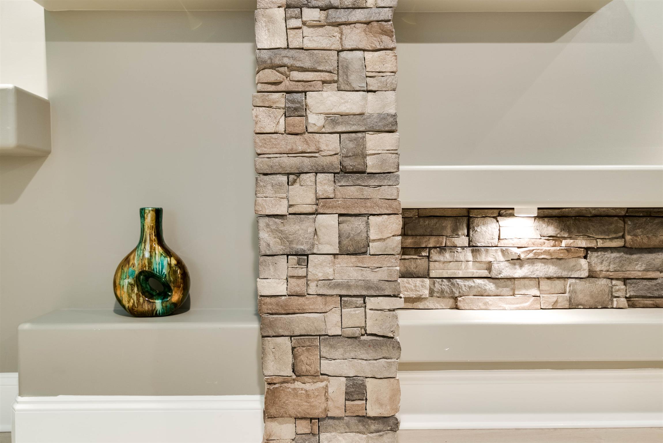 433 Cedarcliff Road Antioch, TN 37013 - Photo 2 of 30 Detail of media room wall.