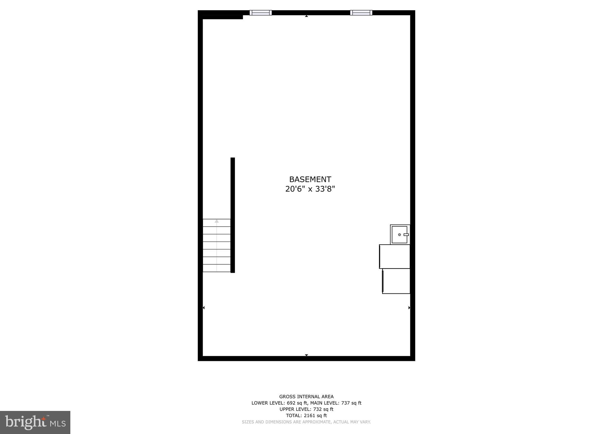 1012 Windrush Lane Sandy Spring, MD 20860 - Photo 26 of 27 Lower Level Floor Plan