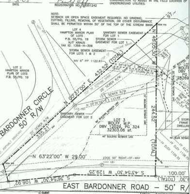 East Bardonner Road Gibsonia, PA 15044 - Photo 4 of 4 Plat Map.