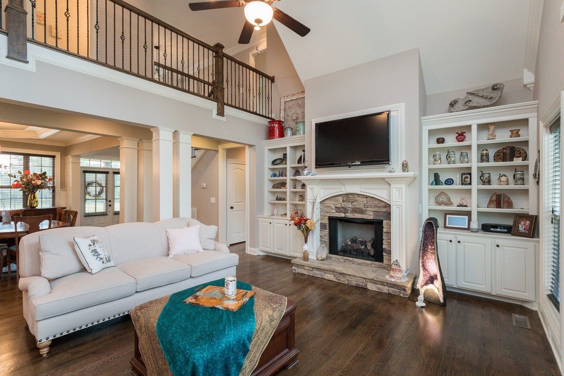 855 Philadelphia Road Lebanon, TN 37087 - Photo 13 of 30 a living room with furniture fireplace and flat screen tv