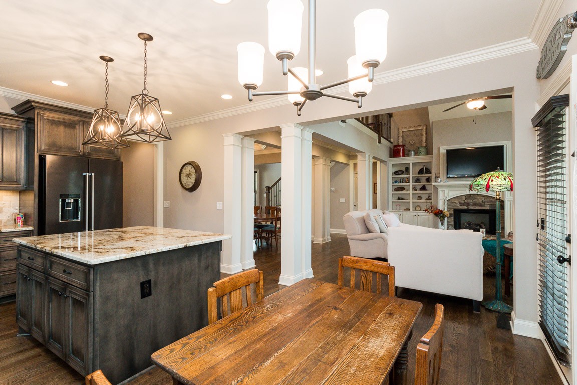 855 Philadelphia Road Lebanon, TN 37087 - Photo 15 of 30 a dining room with wooden floor and chandelier