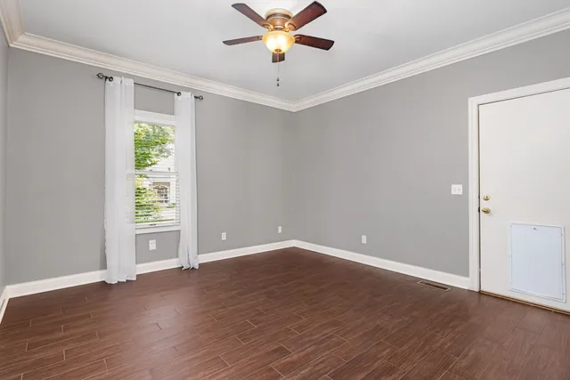 a view of pool and outdoor space