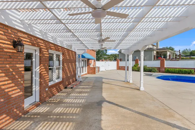 an aerial view of a city with lots of residential buildings