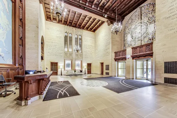 a bathroom with a bathtub and a sink