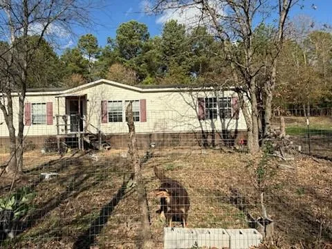 a view of a yard in front of the house