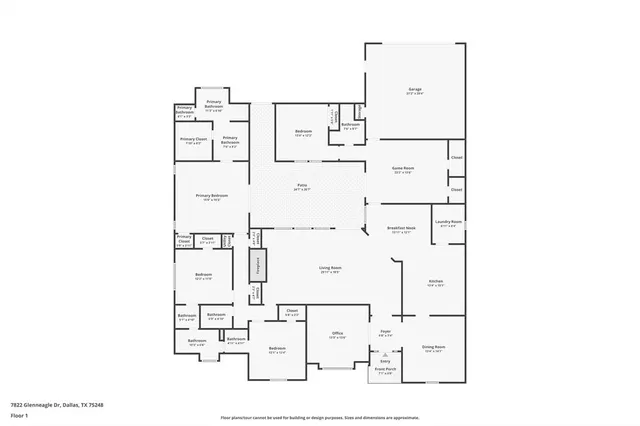 a picture of floor plan