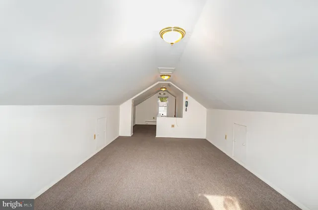 a view of a room with a utility room