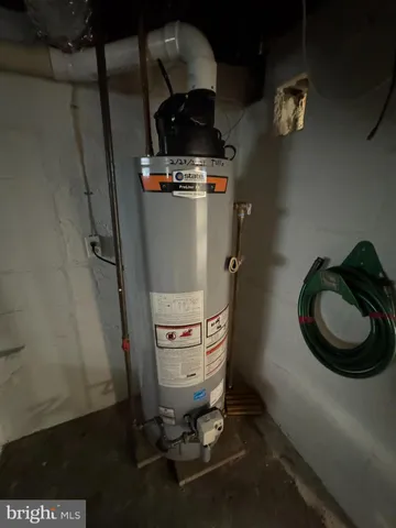 a view of water heater room