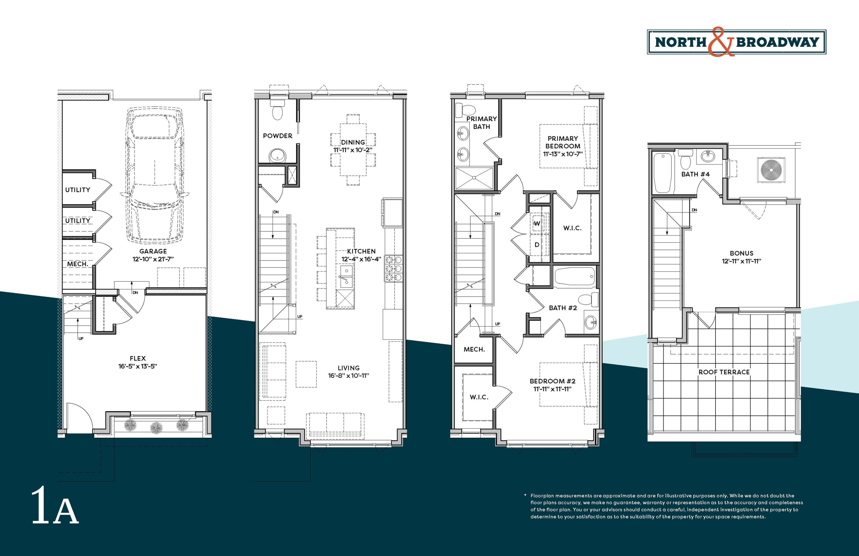 1002 Hundley Durham, NC 27701 - Photo 7 of 18 a picture of a floor plan