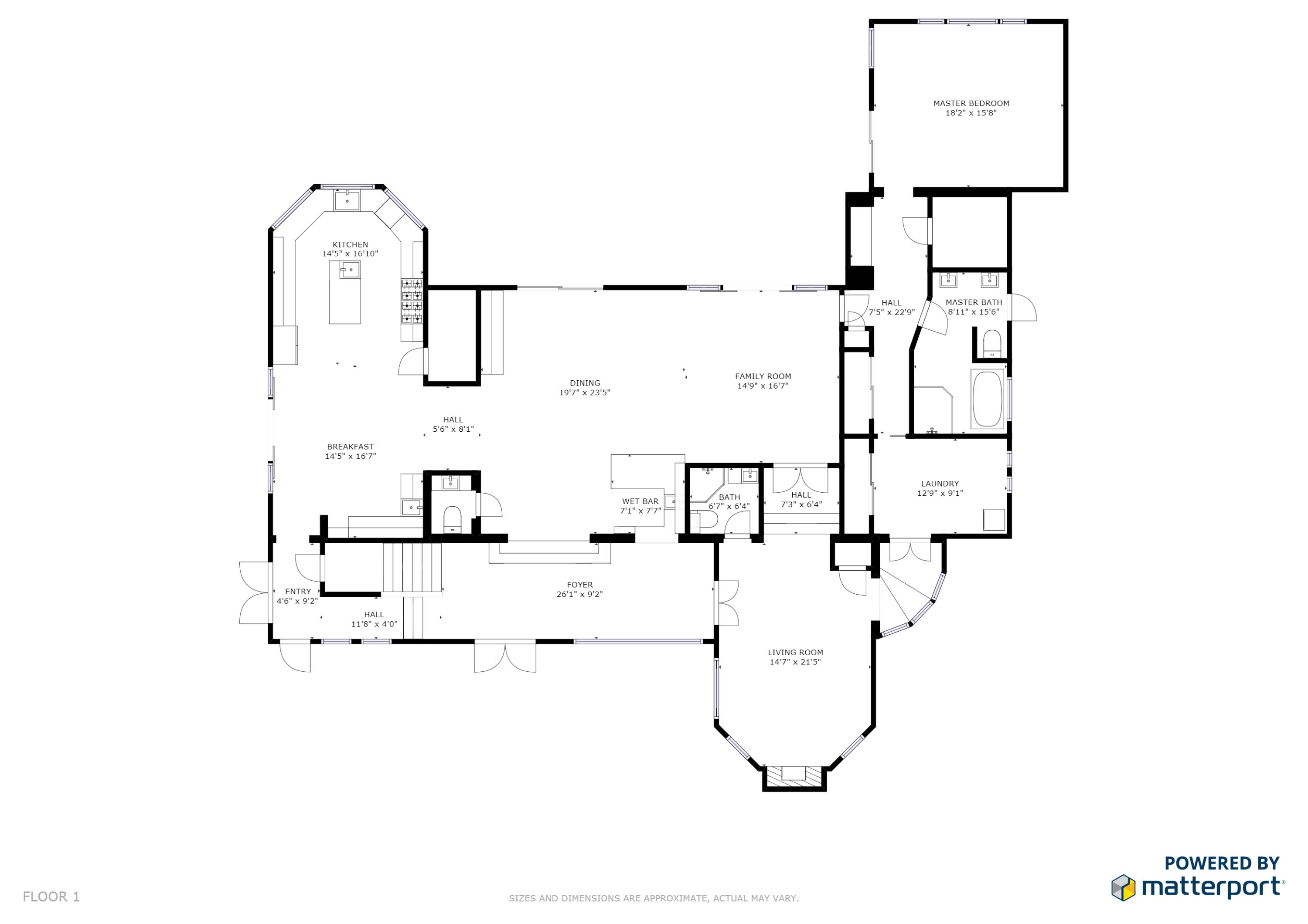 308 West Riverside Drive Jupiter, FL 33469 - Photo 60 of 61 308 Riverside Main House_FLOOR1