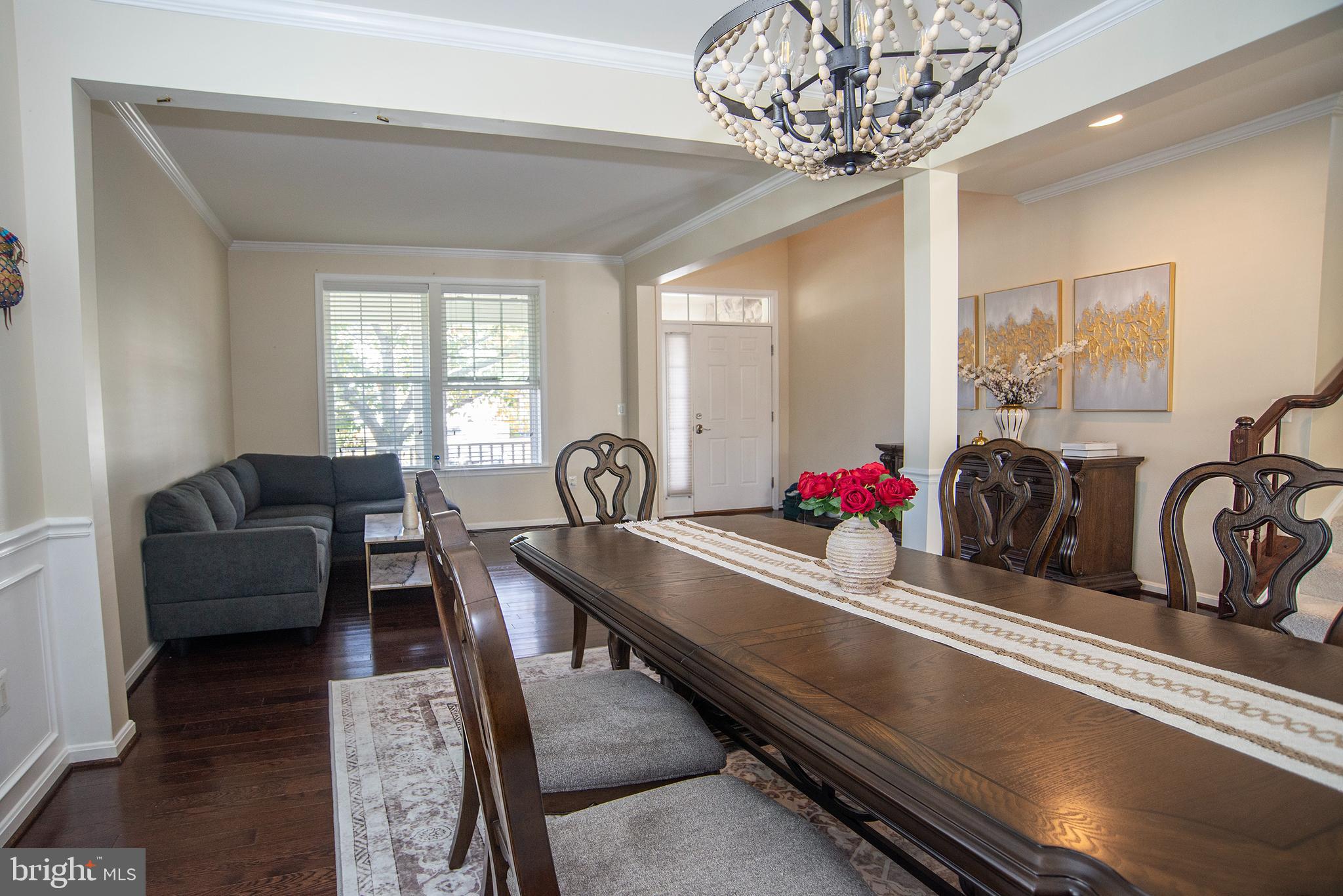 20 Aster Lane Stafford, VA 22554 - Photo 2 of 57 a room with gym equipment and view of living room