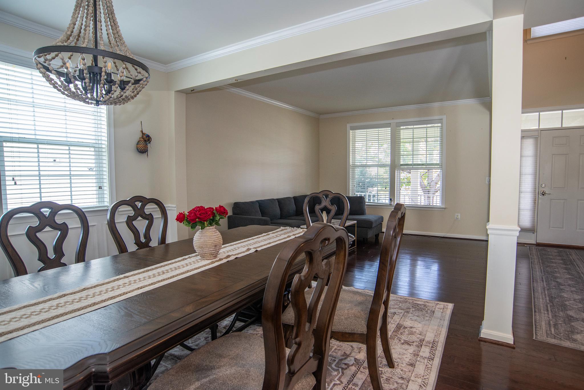 20 Aster Lane Stafford, VA 22554 - Photo 6 of 57 a view of a dining room with furniture window and outside view
