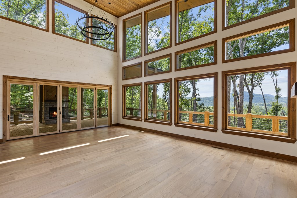 394 Mountain Trace Cherry Log, GA 30522 - Photo 19 of 70 a view of an empty room with a large window