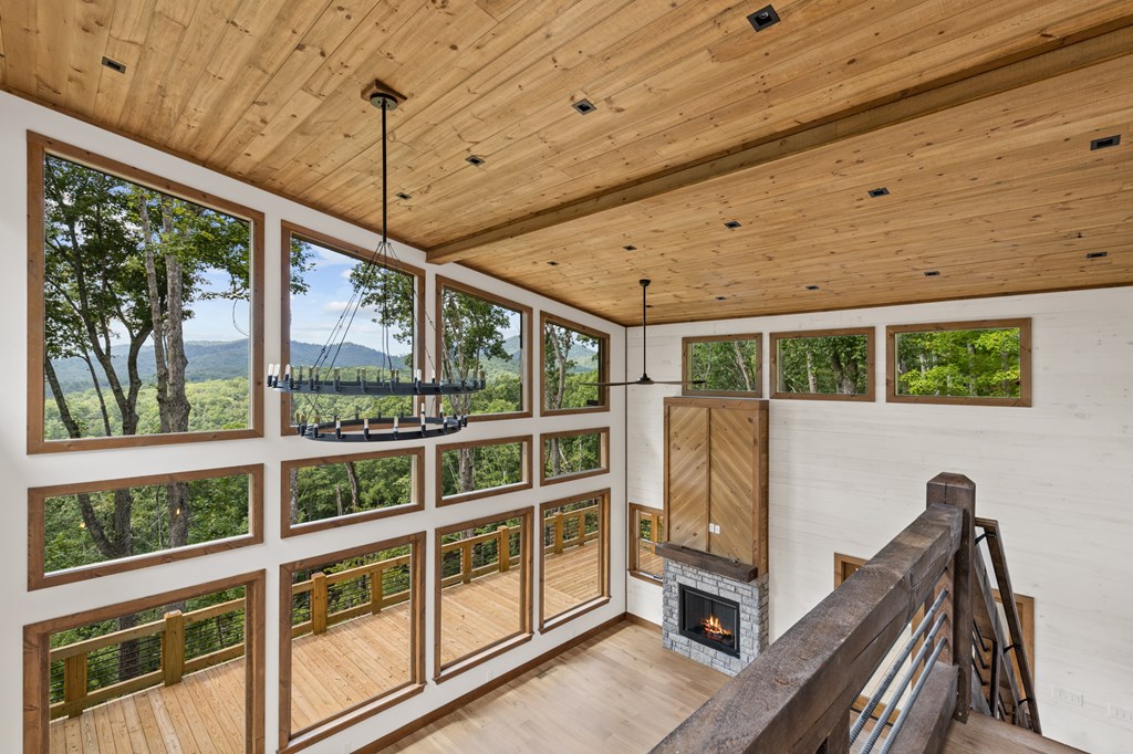 394 Mountain Trace Cherry Log, GA 30522 - Photo 37 of 70 a view of a balcony with furniture