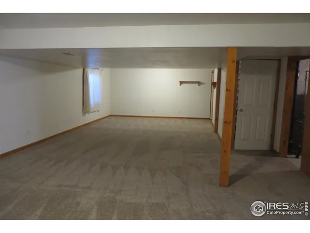 a view of empty room