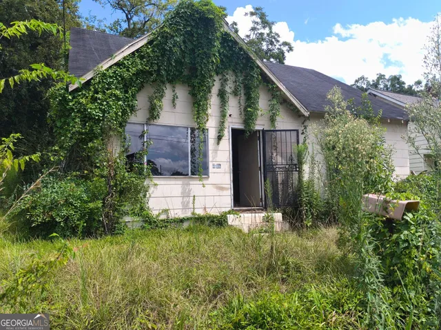 a view of front of a house with a yard