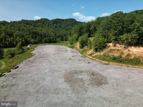 a view of a road with mountain view