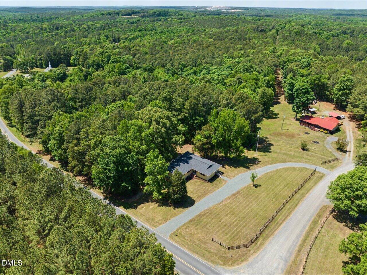 393 Gum Springs Church Road Moncure, NC 27559 - Photo 43 of 49 54-Aerial View
