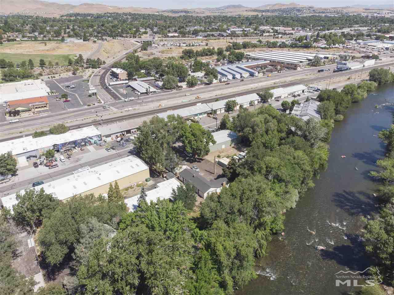 2160 Dickerson Road Reno, NV 89503 - Photo 2 of 35 an aerial view of a city with lots of residential buildings