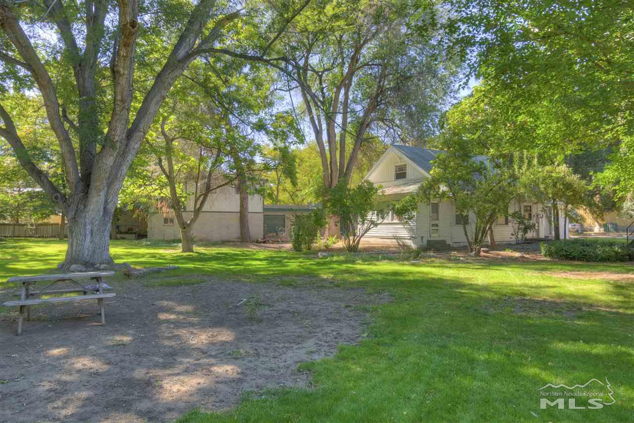 2160 Dickerson Road Reno, NV 89503 - Photo 25 of 35 a view of a backyard with large trees