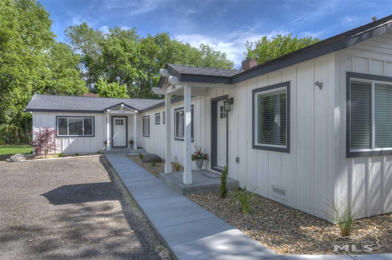 2160 Dickerson Road Reno, NV 89503 - Photo 5 of 35 a front view of a house with a yard