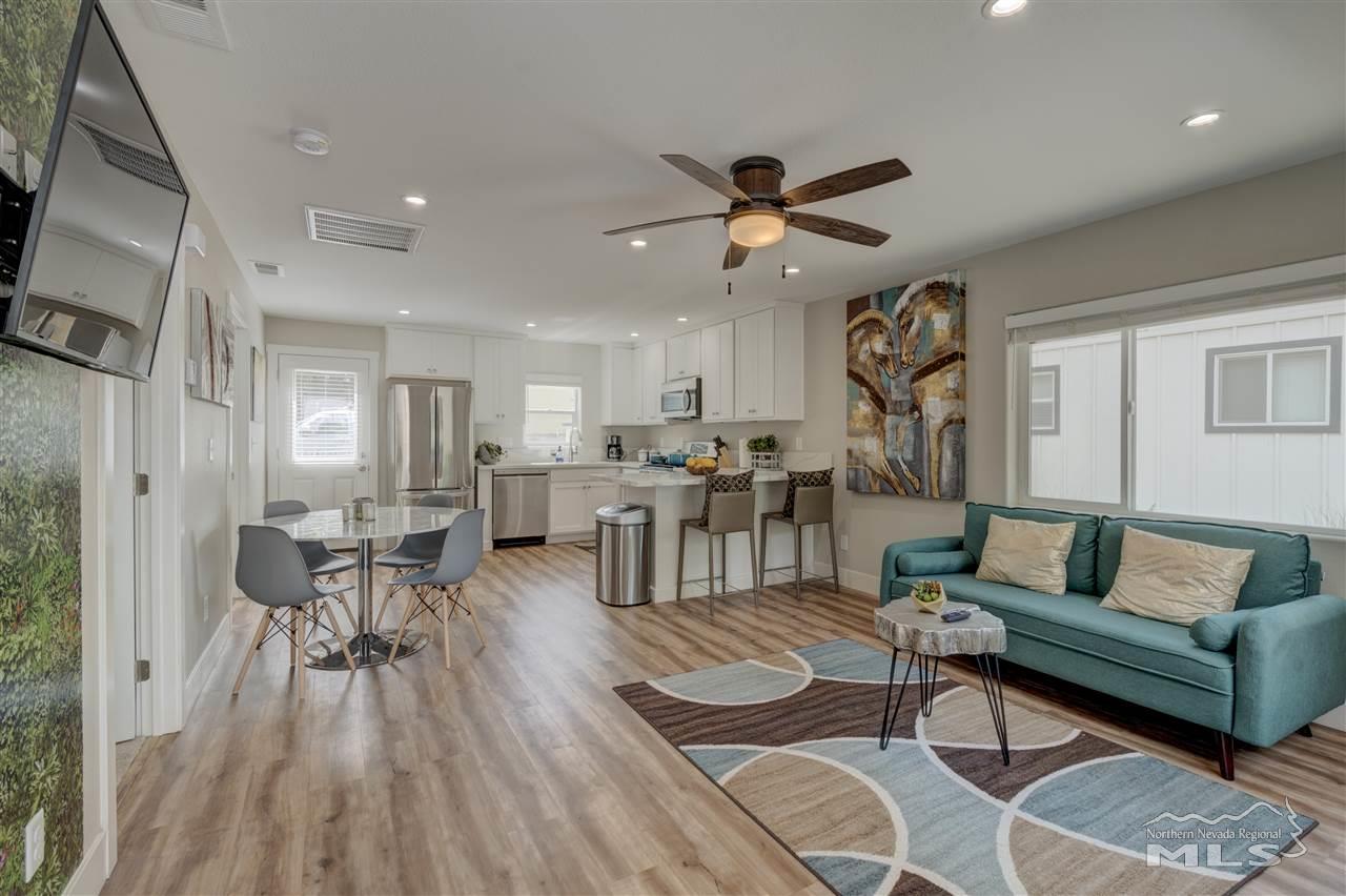 2160 Dickerson Road Reno, NV 89503 - Photo 8 of 35 a living room with furniture and kitchen view