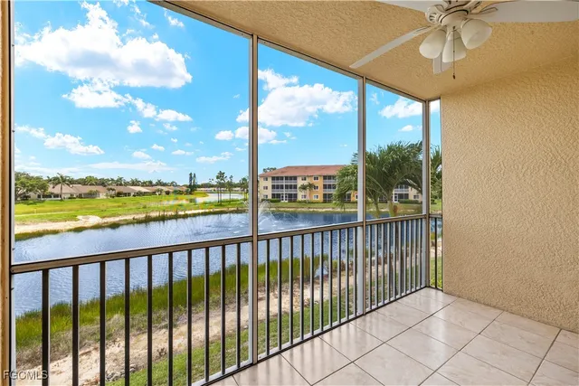 a view of city from a balcony