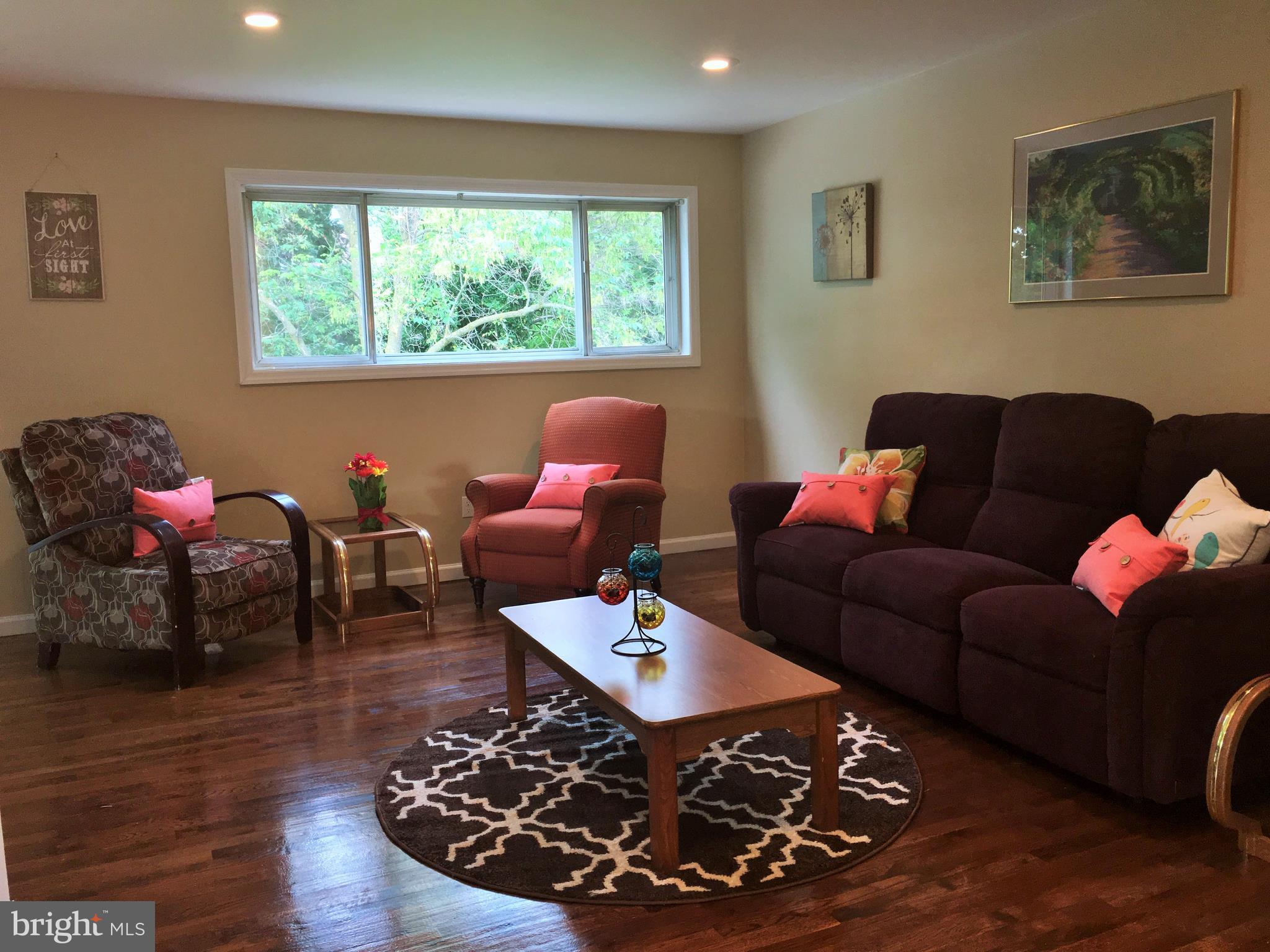 Bright and open Living Room.