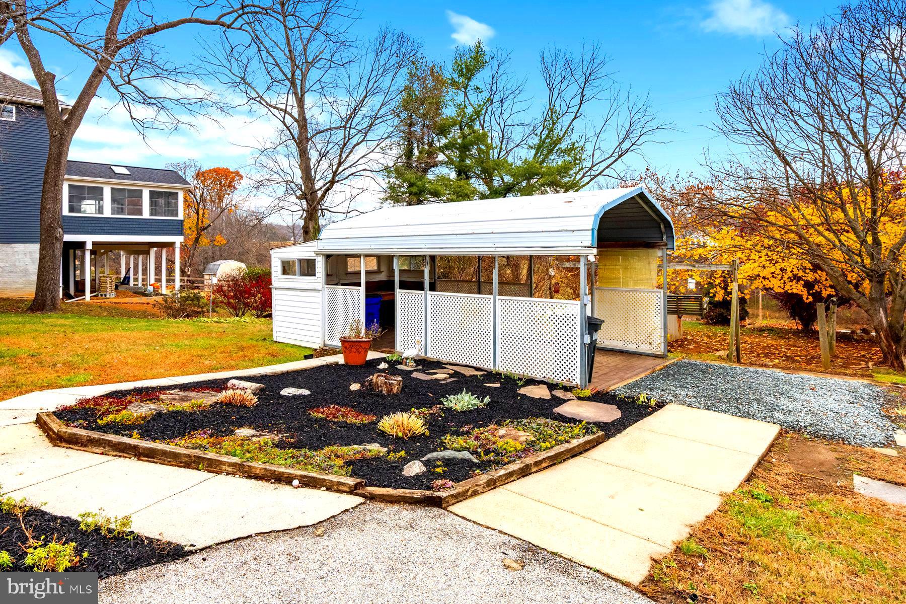 10681 Old Bond Mill Road Laurel, MD 20723 - Photo 26 of 31 Covered Patio/Hobby Shed