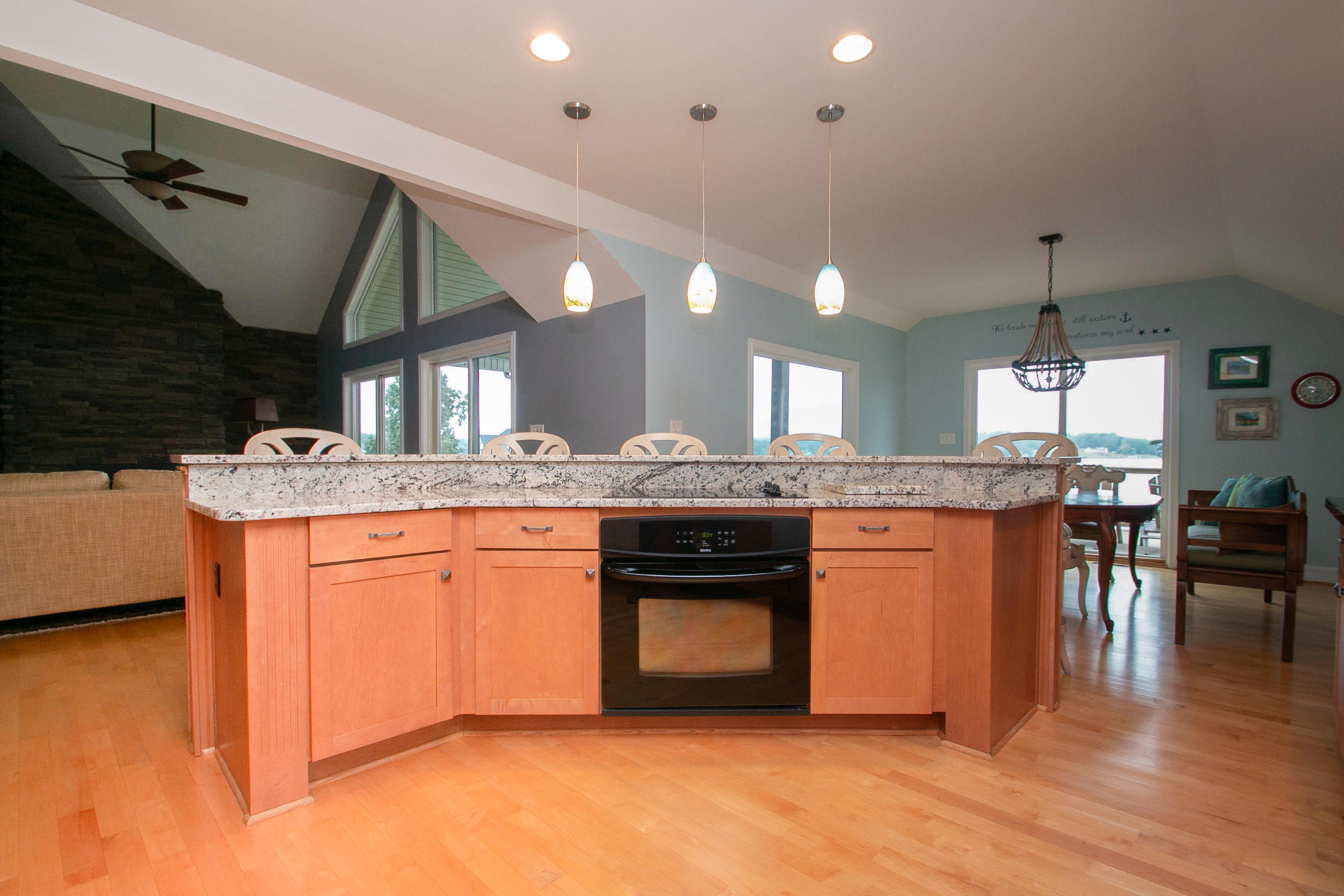 41 Fantasy Point Circle Union Hall, VA 24176 - Photo 16 of 67 a kitchen with stainless steel appliances granite countertop a stove a sink and a refrigerator