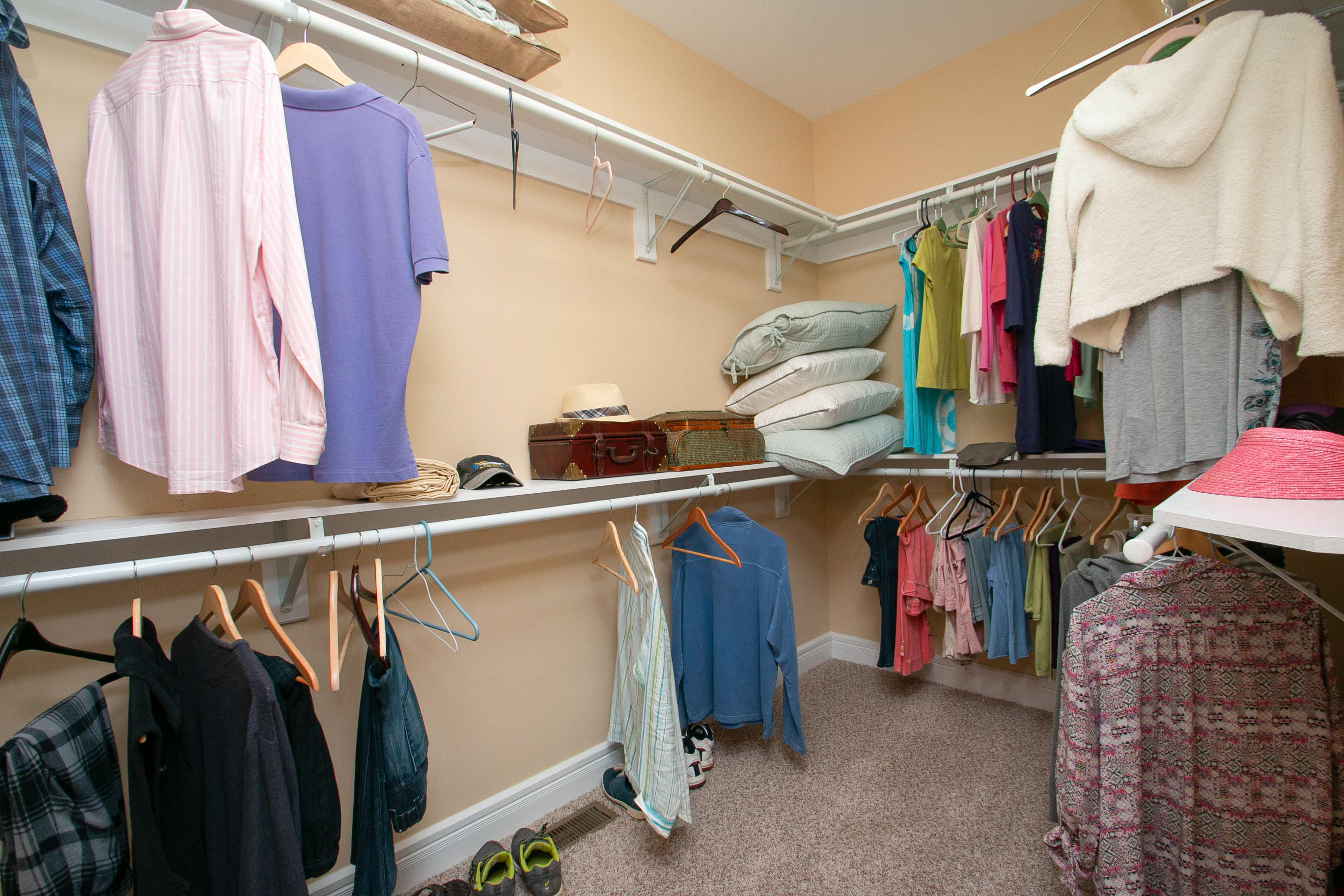 41 Fantasy Point Circle Union Hall, VA 24176 - Photo 26 of 67 a view of walk in closet with clothes and shoes